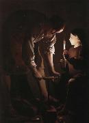 Georges de La Tour Carpenter Saint Joseph china oil painting artist